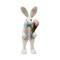 22" White Easter Bunny with Tulips Tabletop Décor by Ashland®